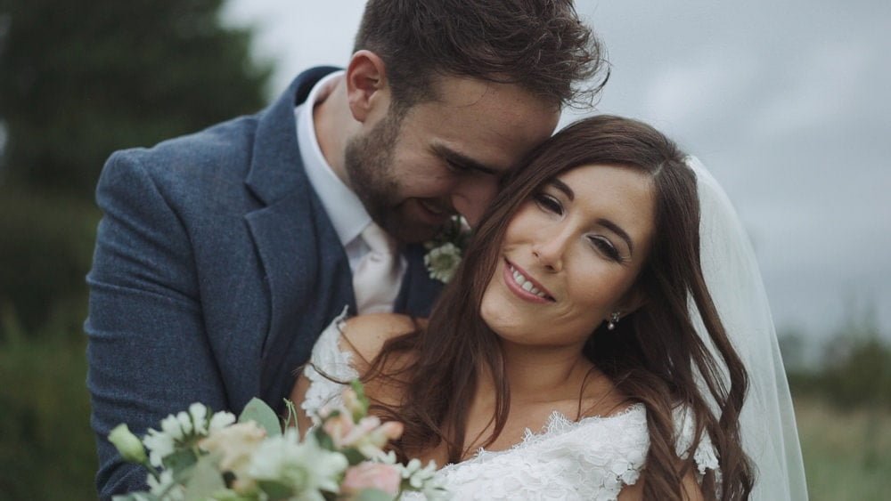 Cambridgeshire wedding videographer south farm jade grahame