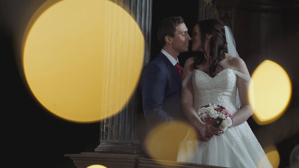 norfolk wedding videographer st georges theatre claire stephen