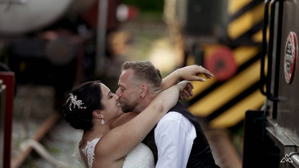 Whitwell and Reepham railway station wedding jess ady
